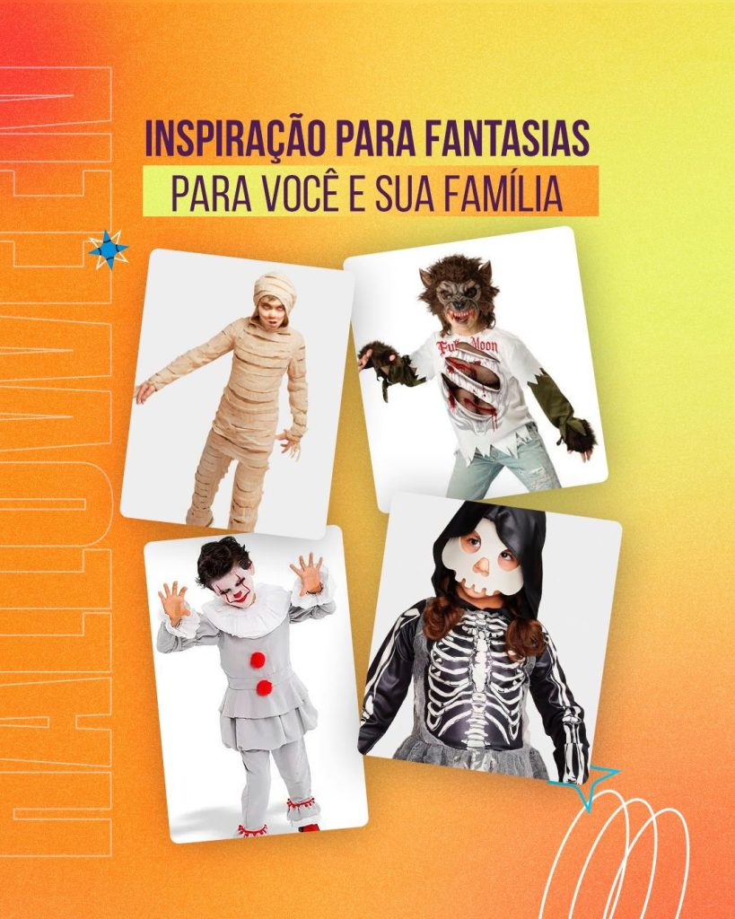 Fantasias de Halloween Mais Populares